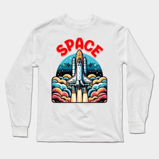 Spaceshuttle Long Sleeve T-Shirt